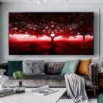 Tableau peinture arbre de vie